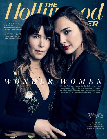 Director of Wonder Woman Patty Jenkins & Gal Gadot for Hollywood Reporter